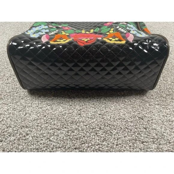 Consuela La Reina Classic Tote with Floral Embroidery and Multicolor Straps - Picture 3 of 16